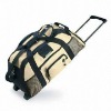 Travel Bag with Trolley, Made of 100% Recyclable PET Fabric