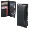 Travel wallet with id and card holder