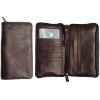 Travel wallet with zip