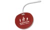 Traveler Round Luggage Tag