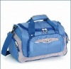 Travelling bag with accessory zipper pockets