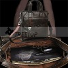 Treetop genuine leather bag for 10'' tablets PC leather bag,lightweight genuine leather men laptop bag