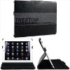 Treetop genuine leather case for iPad 2 with a stand--Hot selling!!!