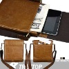 Treetop leather bag for ipad--buffalo hide