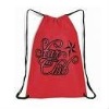 Trend Red Star Drawstring Bag