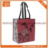 Trendy Printed Floral Resuable Tote Bag, Promotional Shopping Bag