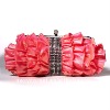 Trendy Spring Crystal Pink Clutch Evening Bag 063