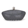 Trendy Spring Rhinestone Box Clutch Evening Bag 063