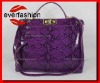 Trendy fashion elegant ladies purple handbag  EV1111