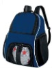 Tri-Color Sport Bag With Ball Pocket