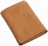 Trifold men wallet make in genuine leather