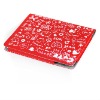 Triple Folding PU leather bag for ipad 2