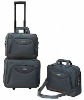Trolley Briefcase /Wheeled Laptop Case Executive Computer Brief  Wheeled tote bags 3-Piece set