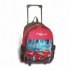 Trolley School Bag/Backpack with One Side Mesh