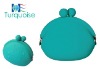Turquoise Silicone Coin Purse