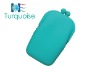 Turquoise Silicone Pouch for Cell Phone