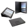 Twill Leather Case with Built-in Holder (Black) For iPad 2 accessories