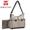 Twill Tote Chaeta Lining Diaper Bag - Ivory