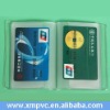 Two Pages of PVC Transparent Bank Card Holder