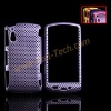 Two Parts Frosted Mesh Hard Cover Plastic Case For Sony Ericsson Xperia Play 4G