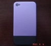 Two colors Hard back case skin cover for iPhone 4G