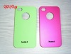 Two styles protect case for iphone 4G