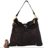 Two way lady leather handbags