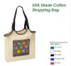 UAS around style cotton shopping bag