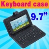 USB Keyboard & Leather Case Leather Keyboard for 9.7" Tablet MID ePad PC