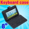 USB Keyboard & Leather Case for 8" Tablet MID ePad PC