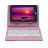 USB leather keyboard case for MID,tablet pc