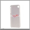 Ultra Thin Hard Case For iPhone4G Clear White