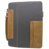 Ultra slim double face PU leather cover for iPad 3 West Cowboy style
