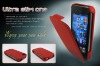 Ultra slim leather case for iphone 4