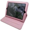 Ultra slim real leather case with adjustable stand Legally Blonde style for iPad 2