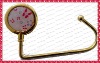 Unfoldable Bag Hanger/Purse Hook with Gold Plating