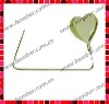 Unfoldable Heart Shaped Handbag Hook/Purse Hanger