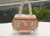 Unique Cart Shape PU Women Handbag,2553