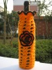 Unique Design Promotional Cute Decorative Crochet Wine Bottle Cover