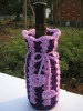 Unique Design Promotional Cute Decorative Crochet Wine Bottle Cover