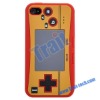 Unique Game Boy Style Soft Silicone Case for iPhone 4S/iPhone 4(Red)