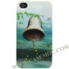 Unique Hard Plastic Beatiful Cartoon Girl Series cases and Covers for iPhone 4 With Screen Protector