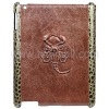 Unique Scorpion Pattern Paster Hard Plastic Case for Apple iPad2