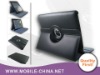 Uniquely designed stand (Rotary circle) leather case for ipad 2