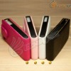 Universal Litchi Embossed Flip PU Pouch for iphone 4 4s LF-0627 TZ