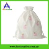 Useful home flower zipper laundry bag