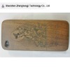 Value hickory wood for iphone4g case engraved Samantabhadra with button