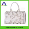 Various colors charming flower pvc handbag