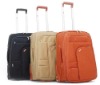 Various colors fashionable travel luggage