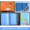 Various kinds of plastic credit card holder like a book D-CC098